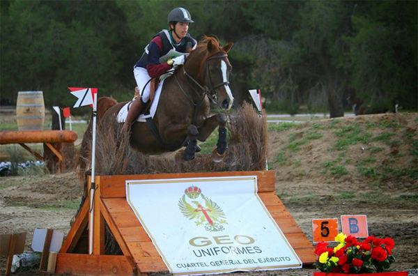 Participante en la competición de "La Dehesa"