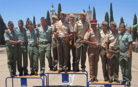 Podio masculino del campeonato del Ejército