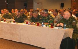 The meeting brought together over 900 military personnel