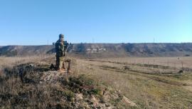 Shooting of a C90 at Renedo-Cabezón