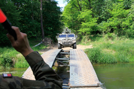 The VJTF engages in river crossing operation in Poland