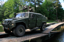 The VJTF engages in river crossing operation in Poland