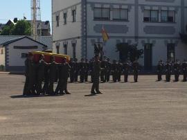 Acto Homenaje a los caídos por el soldado Rangel 