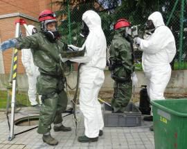 Control radiológico realizado en el ejercicio