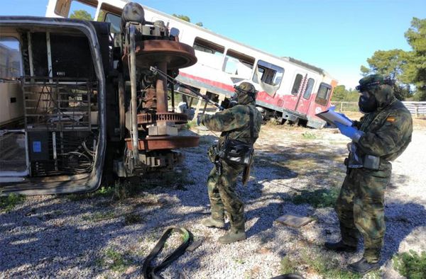 Búsqueda de contaminación radiactiva