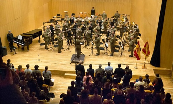 La Unidad de Música durante el concierto La Unidad de Música durante el concierto