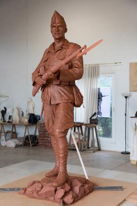 Crowdfunding Campaign Brings New Statue of the Legion to Life
