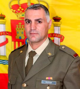 Fotografía oficial del soldado Marzok