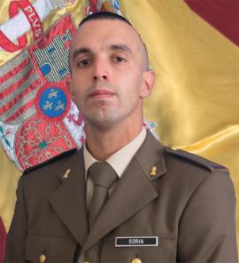 Fotografia oficial soldado Soria