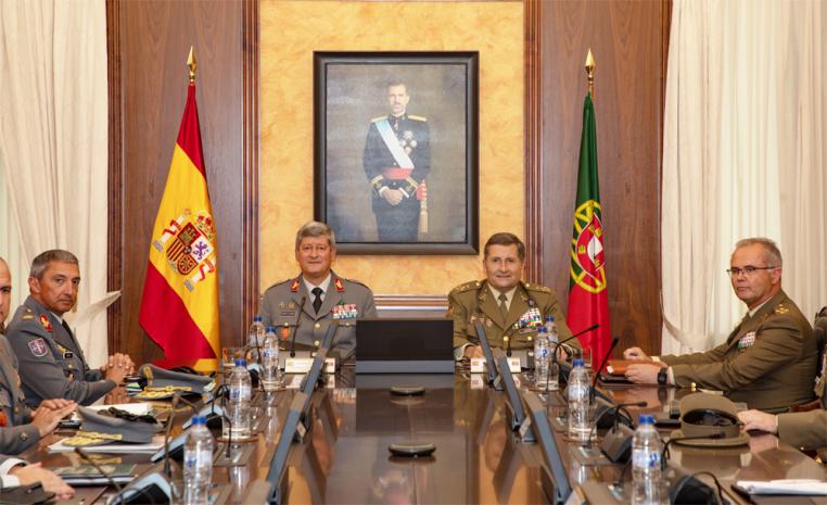 Reunión de ambas delegaciones en el CGE