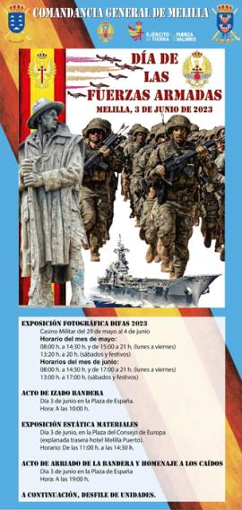 Activities in Melilla for the Day of the Armed Forces