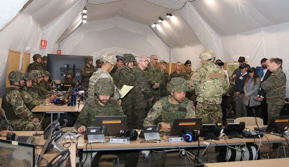 The JEMAD attended the development of the exercise