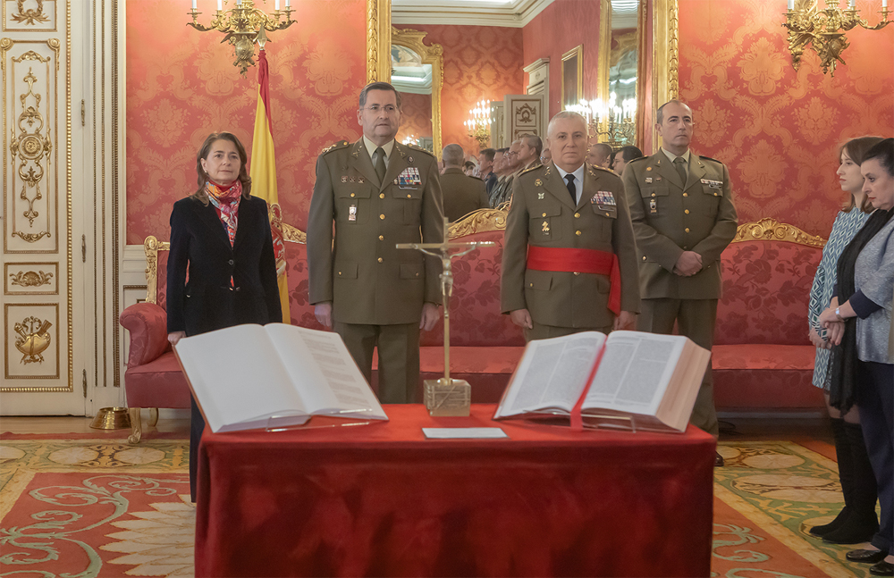 El teniente general Cabrerizo toma posesión como nuevo jefe del Mando de Personal
