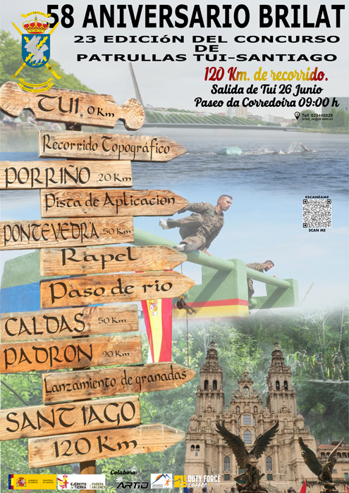  XXIII edición del 'Concurso de Patrullas Tui-Santiago de Compostela'