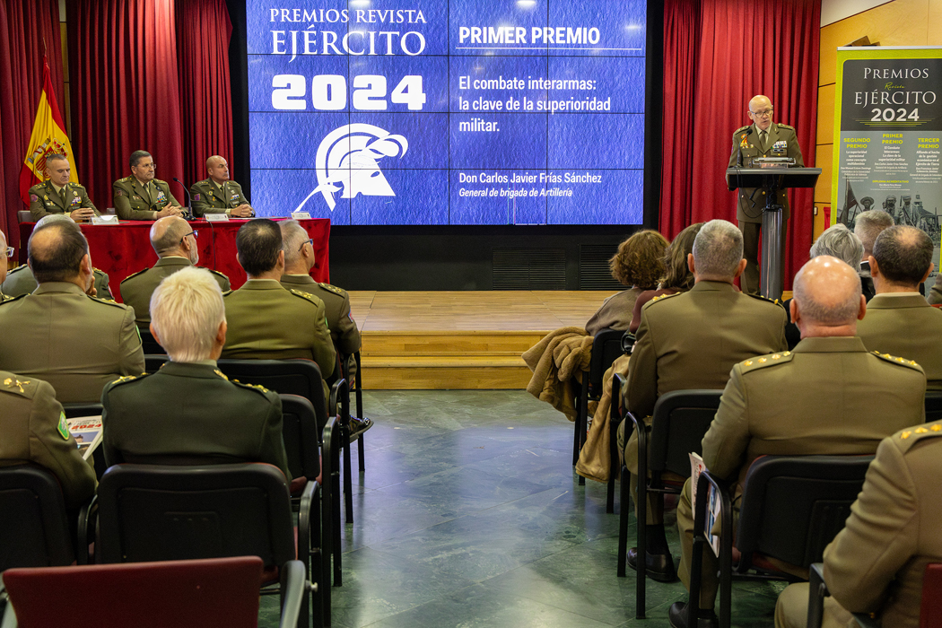 El JEME preside la entrega de los Premios “Revista Ejército” 2024