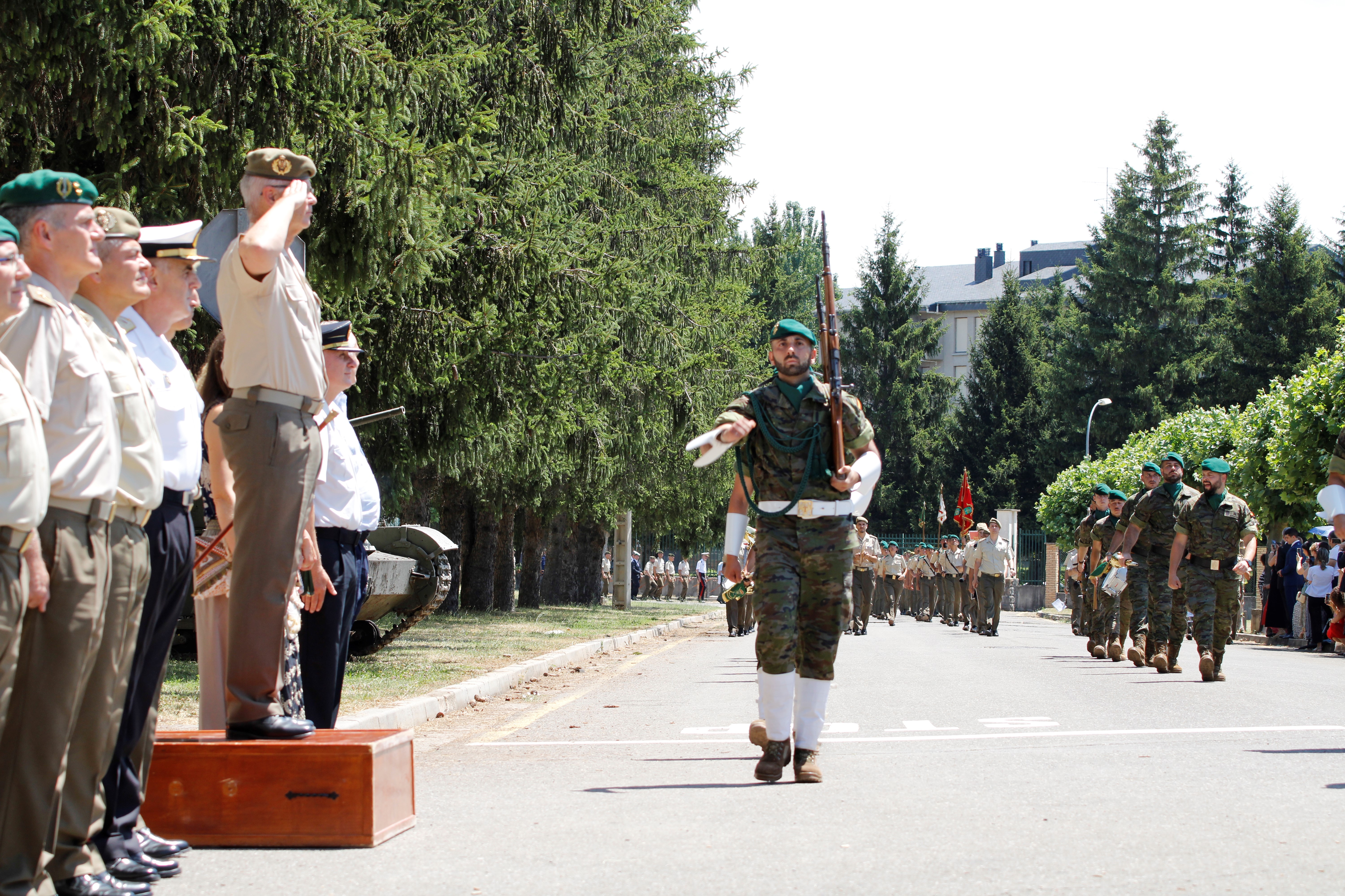 Moment of the parade