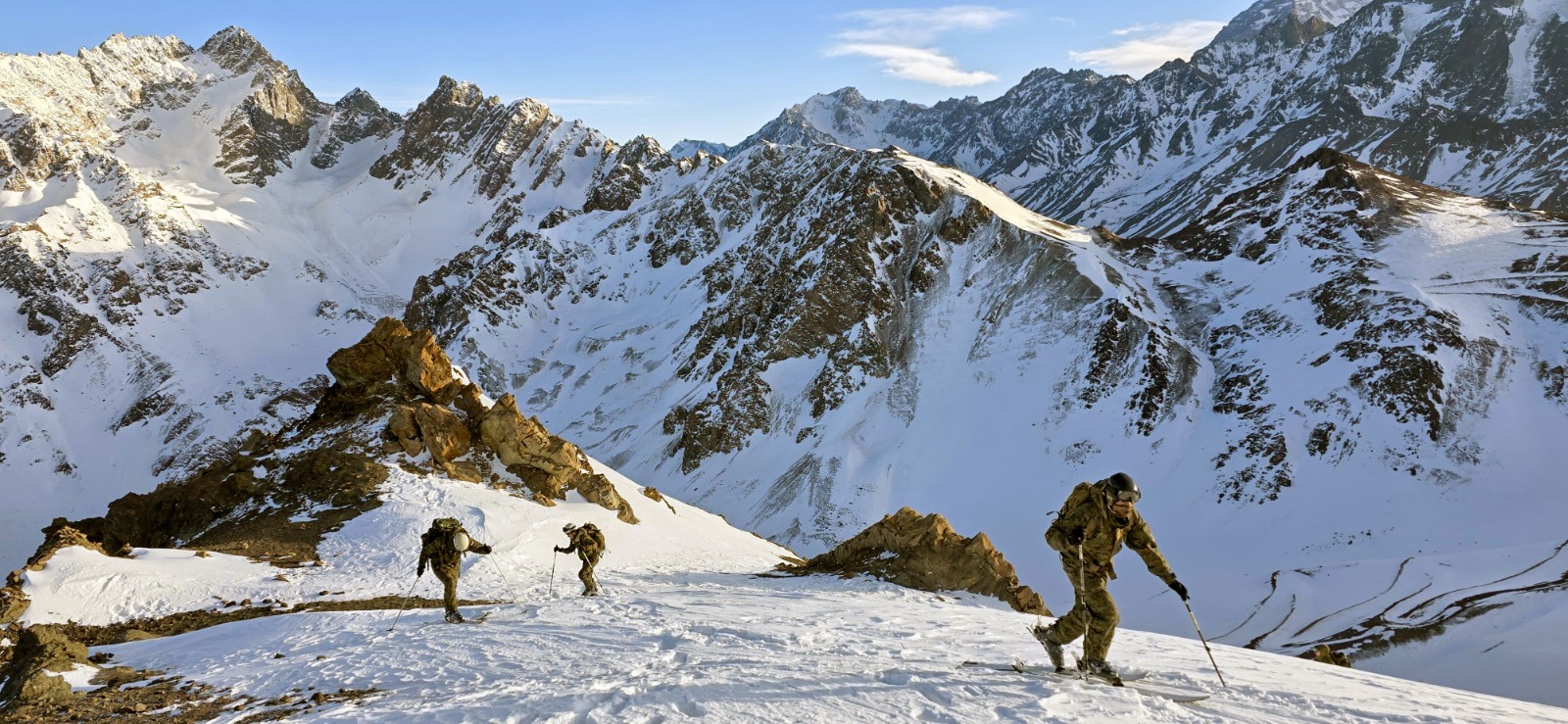 Instrucción de combate en montaña