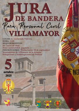 Cartel de la Jura en Villamayor
