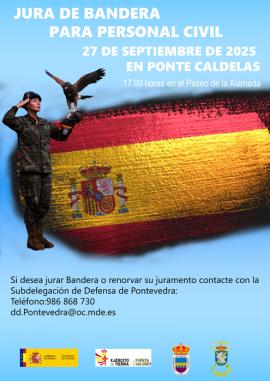 Cartel anunciador de la Jura