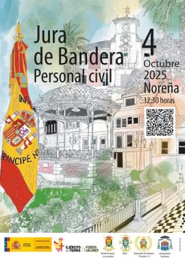 Cartel anunciador de la Jura