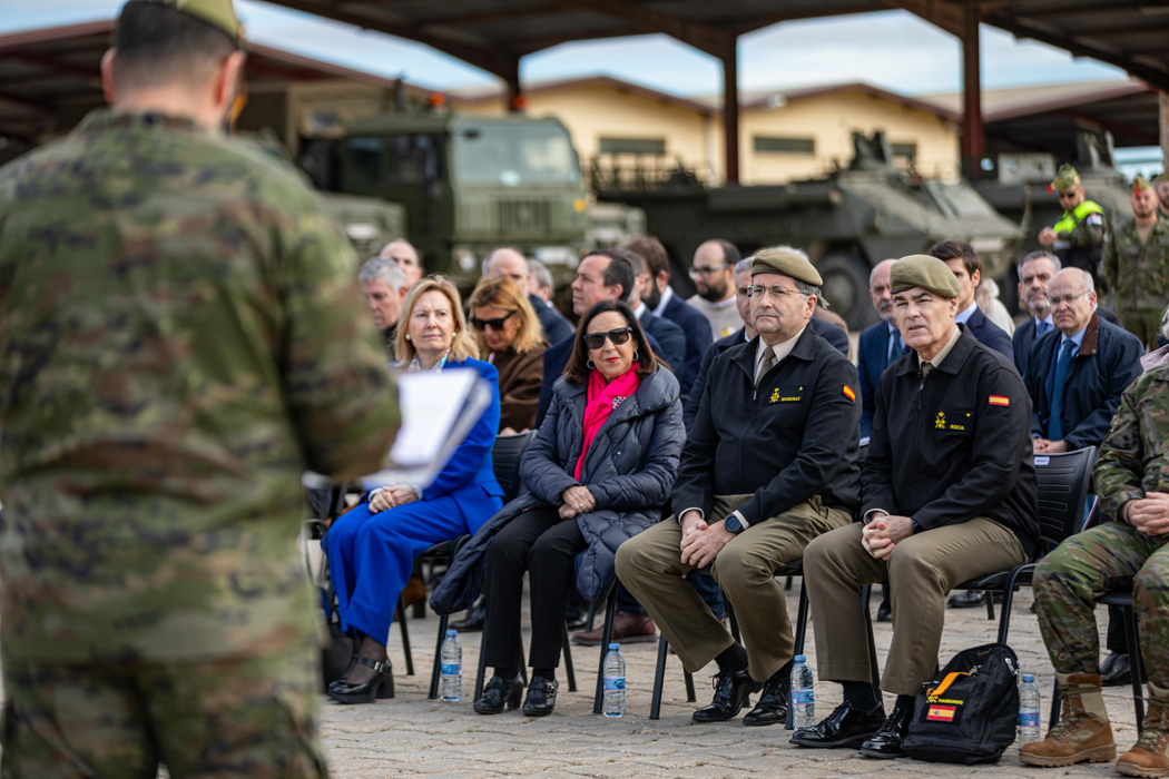 The Minister of Defence presided over the ceremony