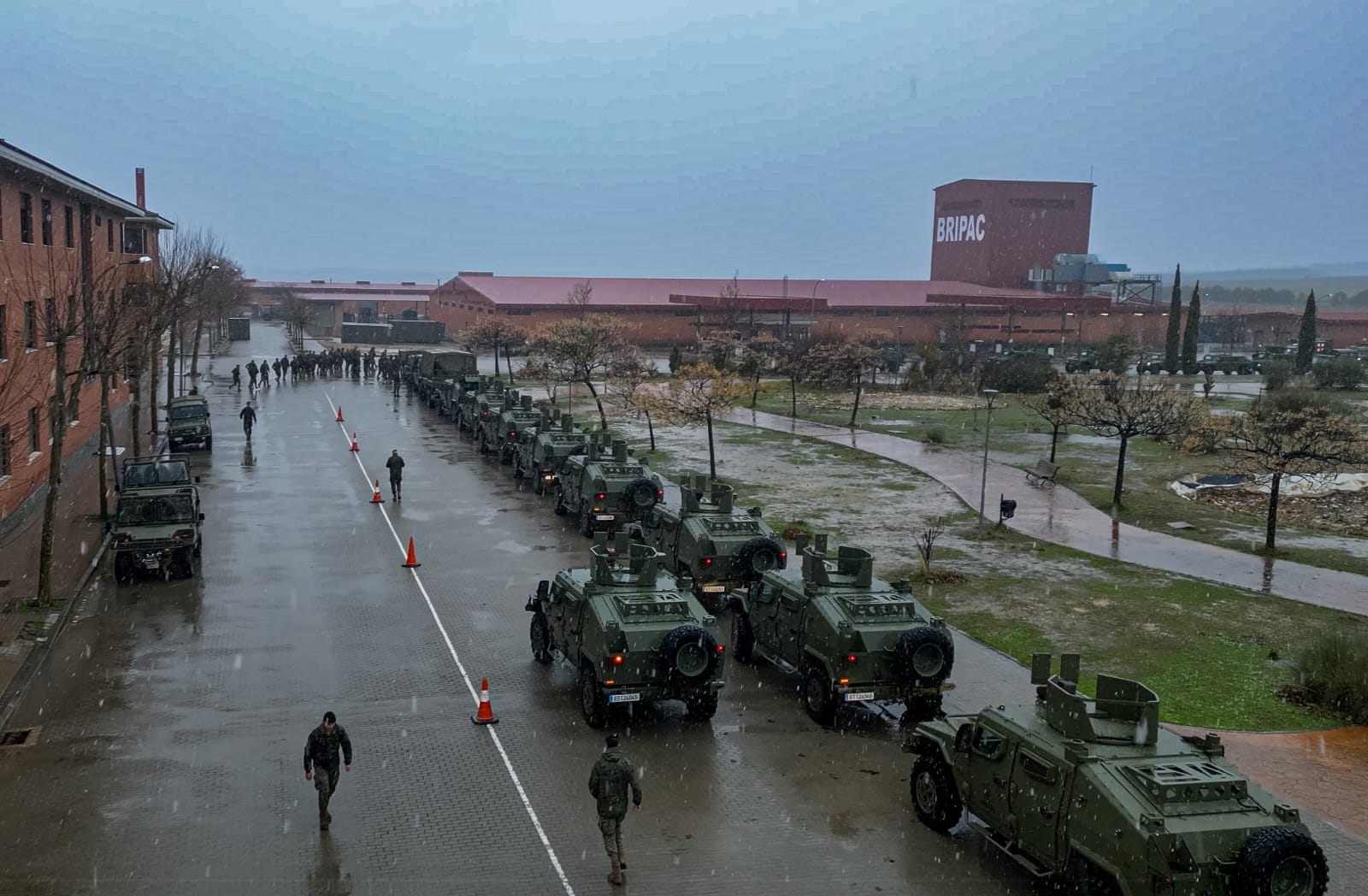 Convoy with some units