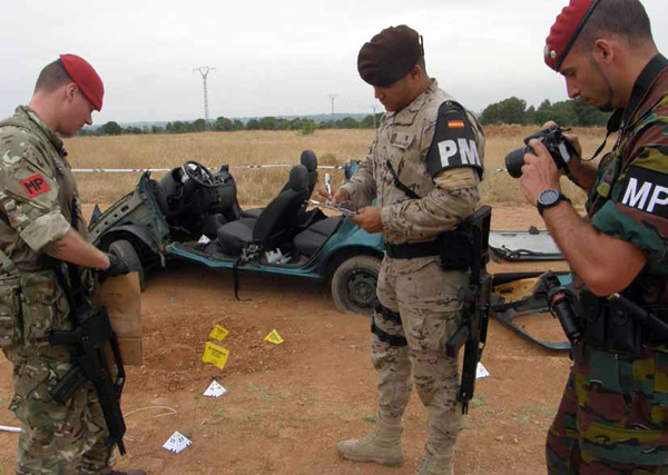 Multinational WIT investigates an attack against a vehicle