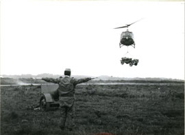 The BRILAT was a pioneer unit in the airlift operations from 1969 date the first exercise, -Azor-, took place.