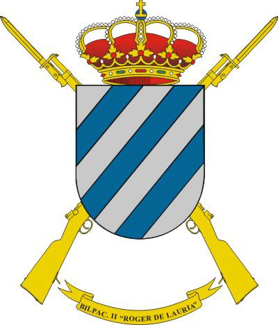 Escudo de la Bandera de Infantería Protegida 'Roger de Lauria' II/4