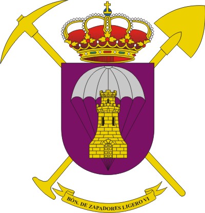 Escudo Batallón de Zapadores VI