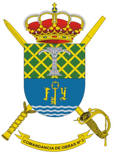 Escudo Comandancia de Obras n&ordm; 2