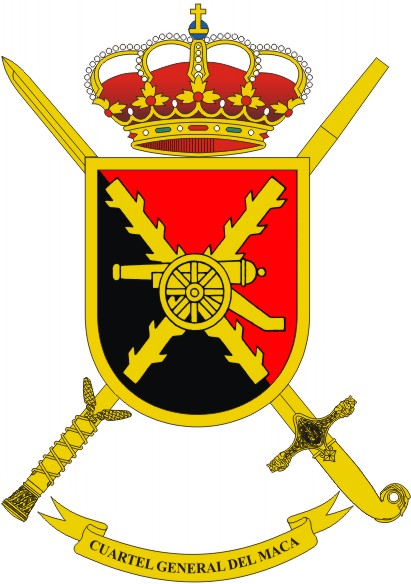 Escudo del Cuartel General del Mando de Artillería de Campaña