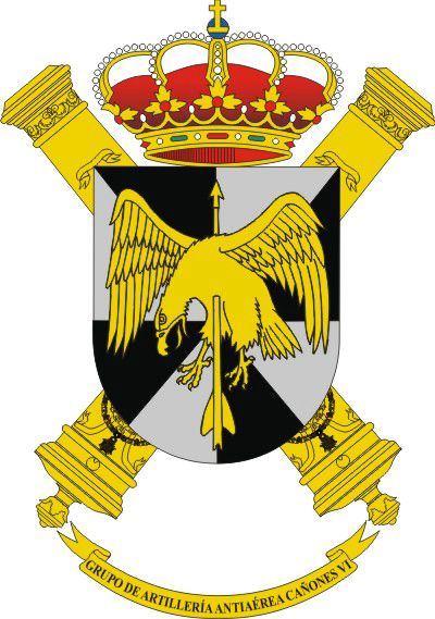 Escudo del Grupo de Artillería Antiaérea VI Escudo del Grupo de Artillería Antiaérea VI
