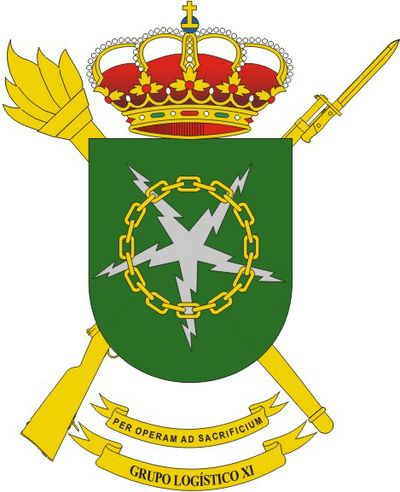 Escudo del Grupo Logístico XI