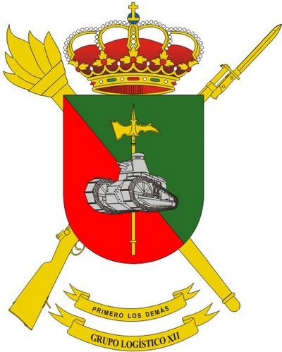Escudo del Grupo Logístico XII