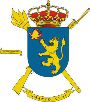 Escudo del Batallón del Grupo de Mantenimiento VI/41