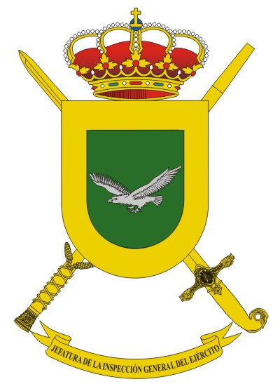 Escudo de la Jefatura de la Inspeccion General del Ejército