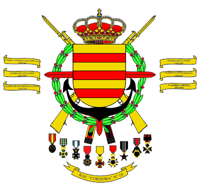 Escudo del Regimiento Acorazado 'Córdoba' n&ordm; 10