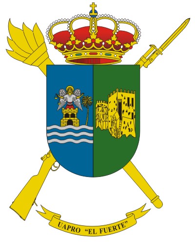 Escudo de la Unidad de Apoyo a la Proyección 'El Fuerte'