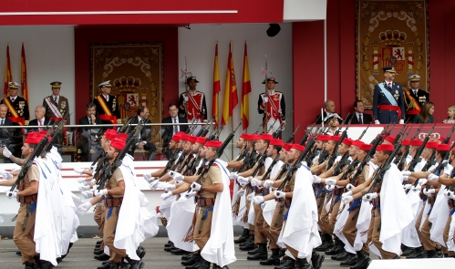 Desfile del Día de la Fiesta Nacional 12 de octubre de 2014