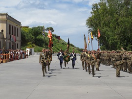 Acto de homenaje a los que dieron su vida por España.