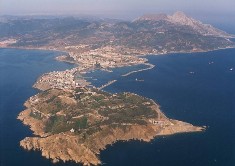 Foto aérea de Ceuta