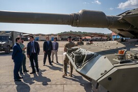 Exposición de materiales de la BRI