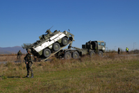 Armoured vehicle recovery 