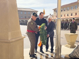 ofrenda a los caídos