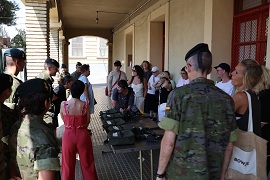 Exposicion del regimiento de transmisiones 1