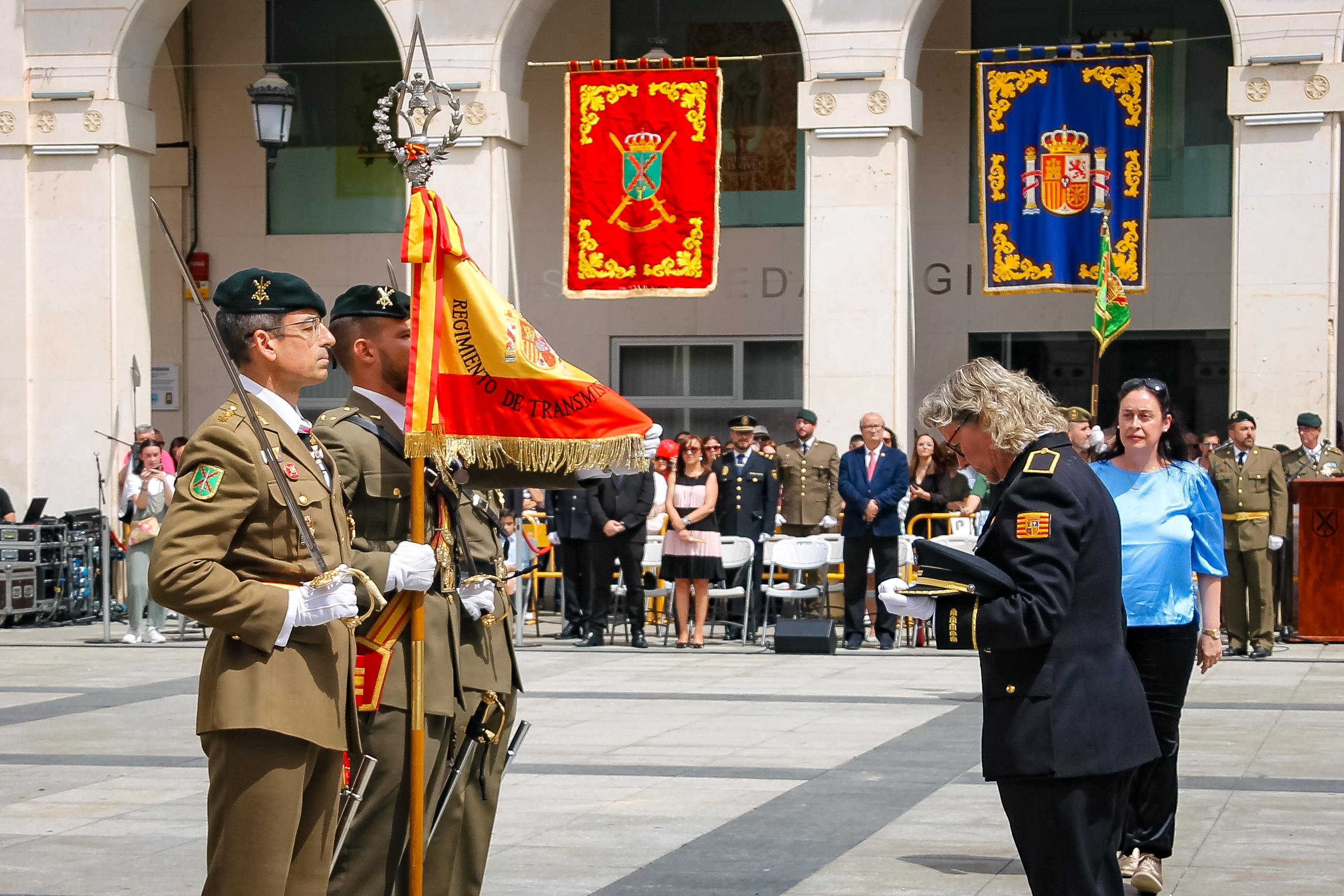 Jura de Bandera personal civil Huesca 10 de junio de 2023