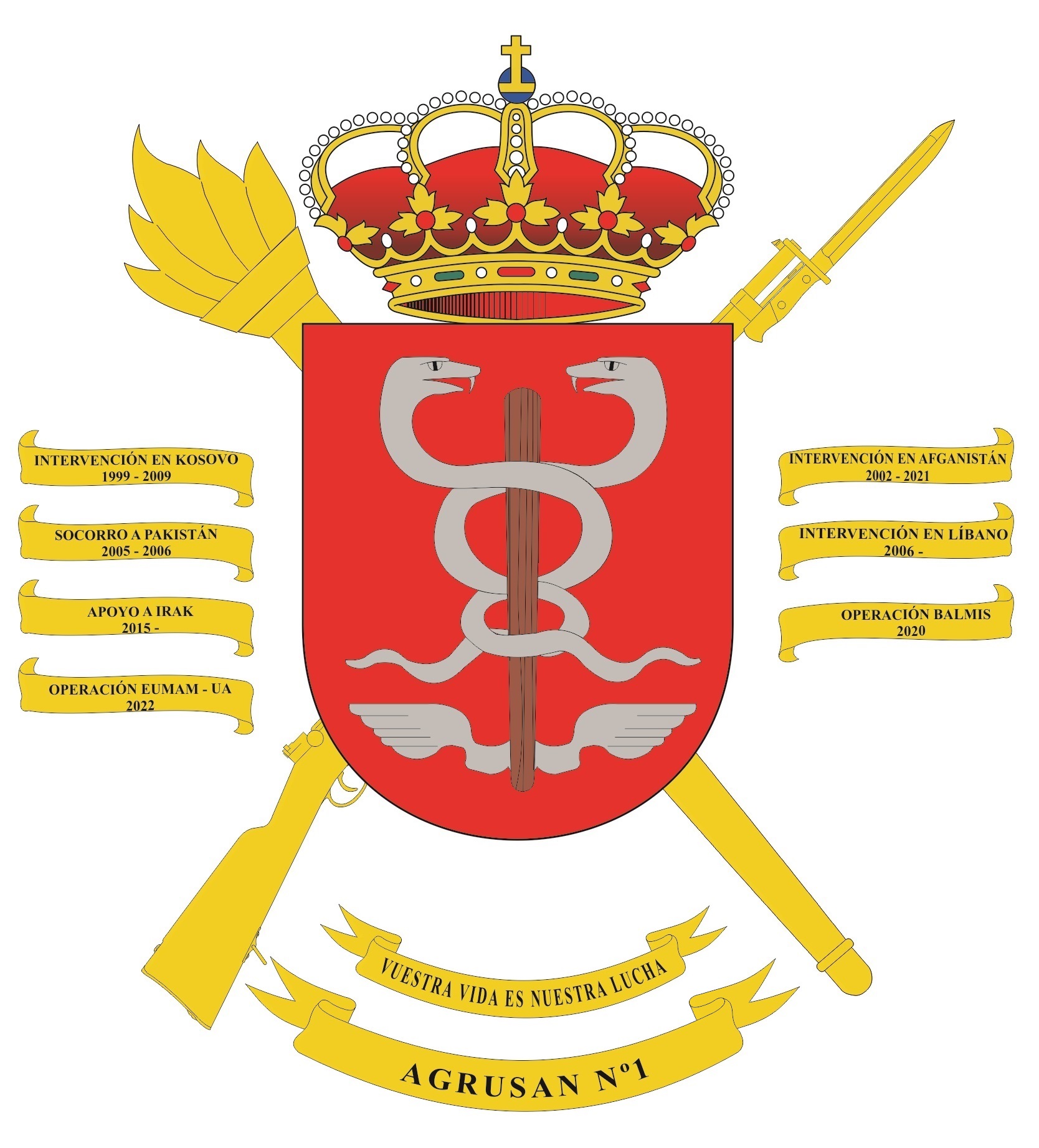 escudo completo de la AGRUSAN1