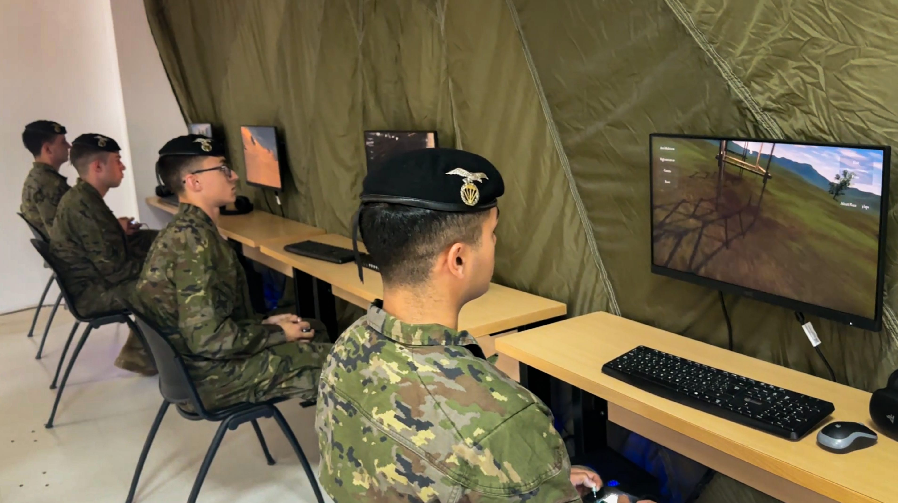 Inauguración sala de drones