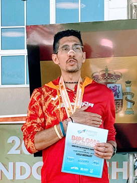 Entrega medallas en prueba Cross Country